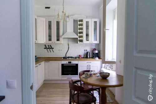 35 примеров планировки кухни 9 кв м с холодильником